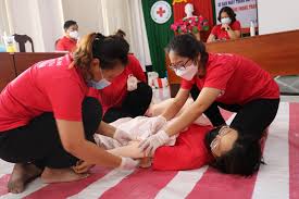 Tập huấn sơ cấp cứu Chữ thập đỏ năm 2024